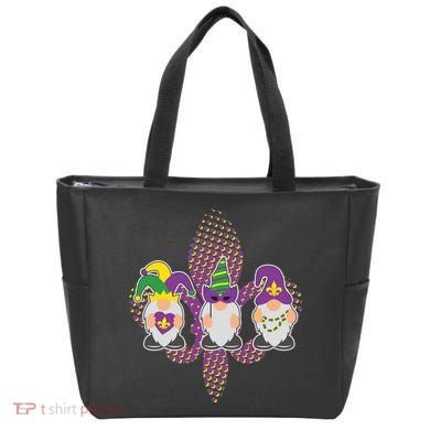 Funny Mardi Gras Gnomes Tote Bag