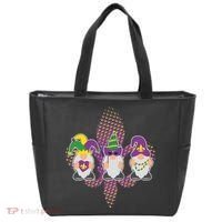 Funny Mardi Gras Gnomes Tote Bag thumb 0