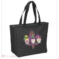 Funny Mardi Gras Gnomes Tote Bag thumb 2