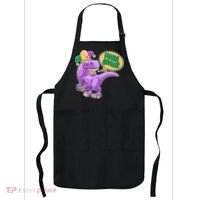 Funny Mardi Grawr T-Rex Dinosaur Apron thumb 0