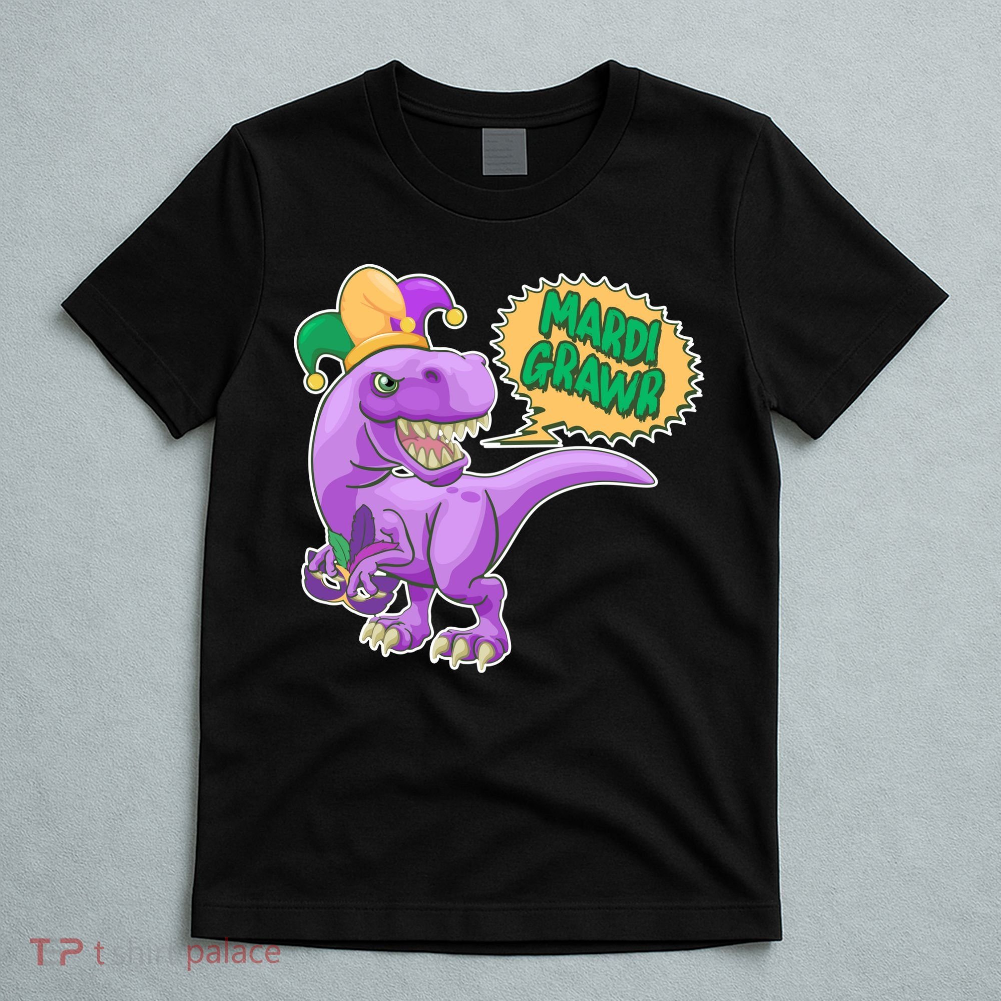 Funny Mardi Grawr T-Rex Dinosaur T-Shirt