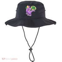 Funny Mardi Grawr T-Rex Dinosaur Bucket Hat thumb 0