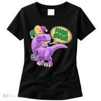Funny Mardi Grawr T-Rex Dinosaur Women's T-Shirt thumb 0