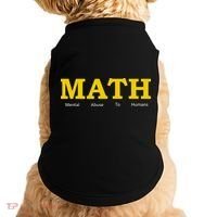 Funny Math - Mental Abuse To Humans Doggie Tank thumb 0