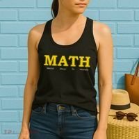 Funny Math - Mental Abuse To Humans Women's Tank Top thumb 2