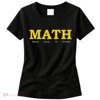 Funny Math - Mental Abuse To Humans Women's T-Shirt thumb 0