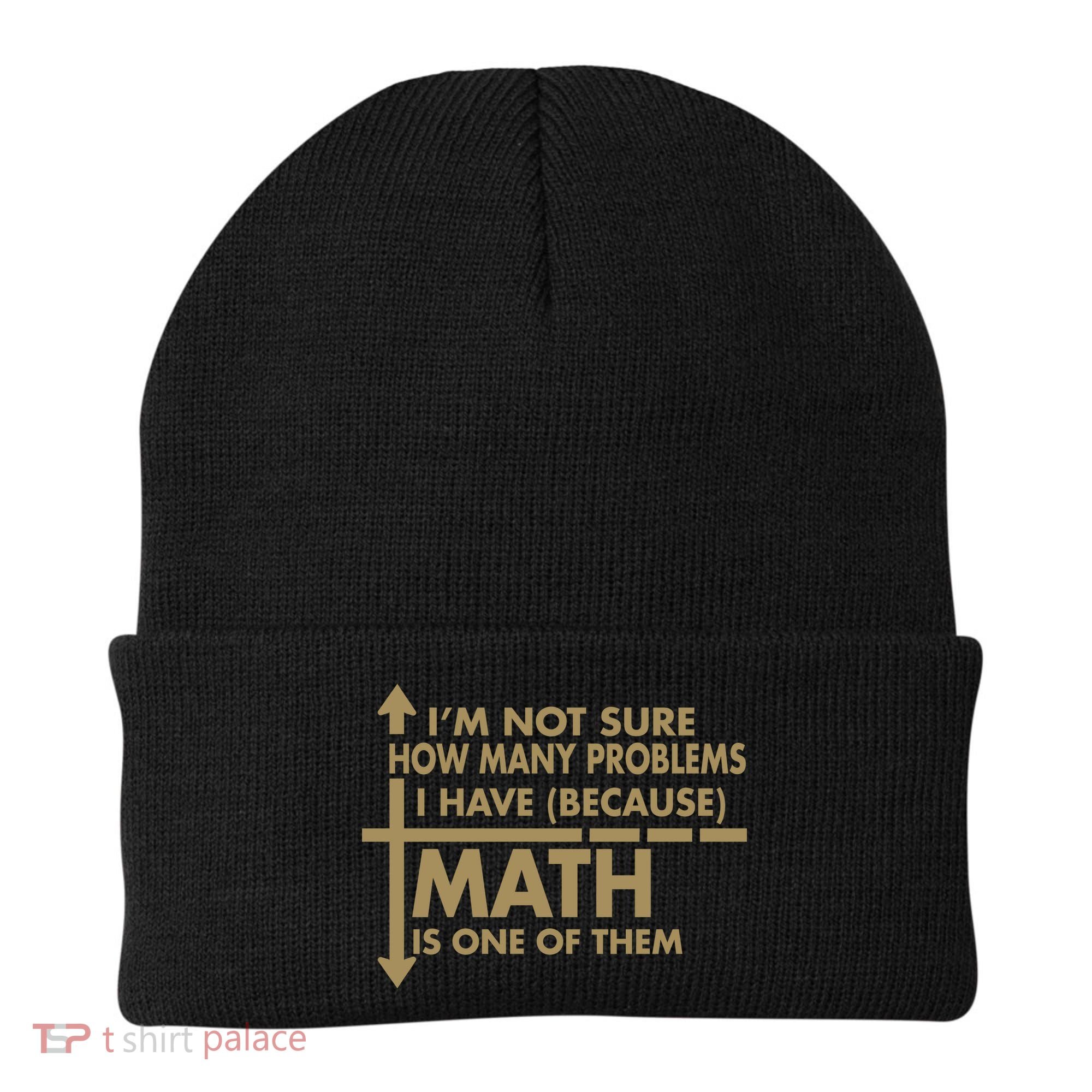 Funny Math Problems Beanie