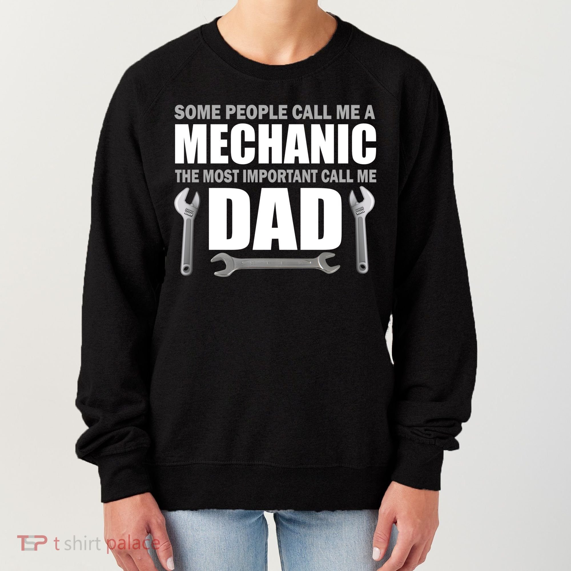Funny Mechanic Dad Women's Sweatshirt