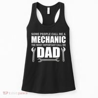 Funny Mechanic Dad Women's Tank Top thumb 0