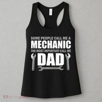 Funny Mechanic Dad Women's Tank Top thumb 3