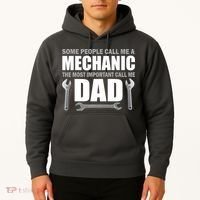 Funny Mechanic Dad Hoodie thumb 2
