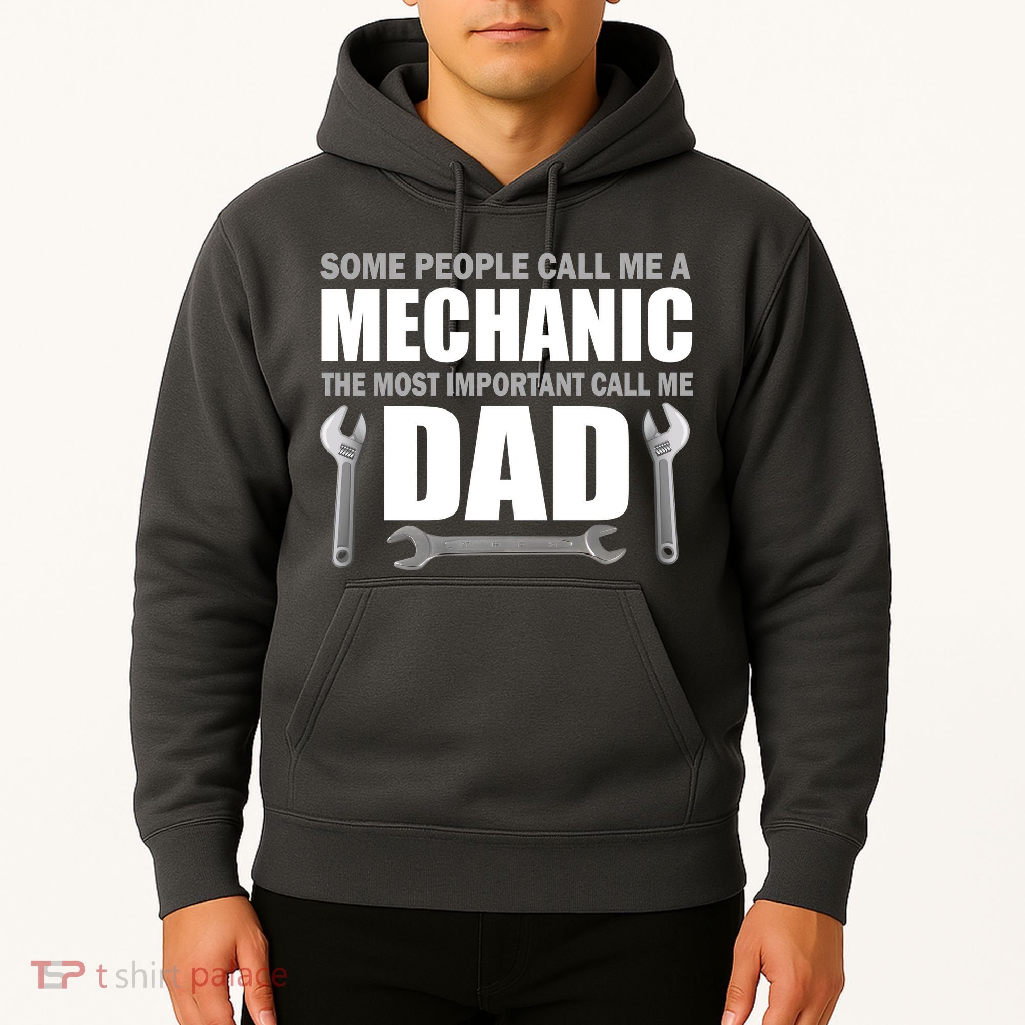 Funny Mechanic Dad Hoodie