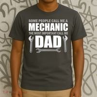 Funny Mechanic Dad T-Shirt thumb 3