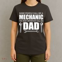 Funny Mechanic Dad T-Shirt thumb 4
