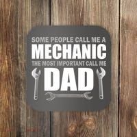 Funny Mechanic Dad Coaster thumb 0