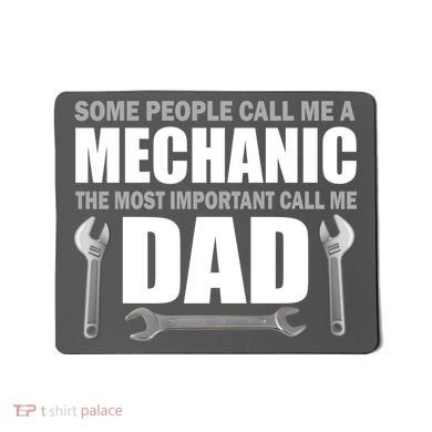 Funny Mechanic Dad Mousepad
