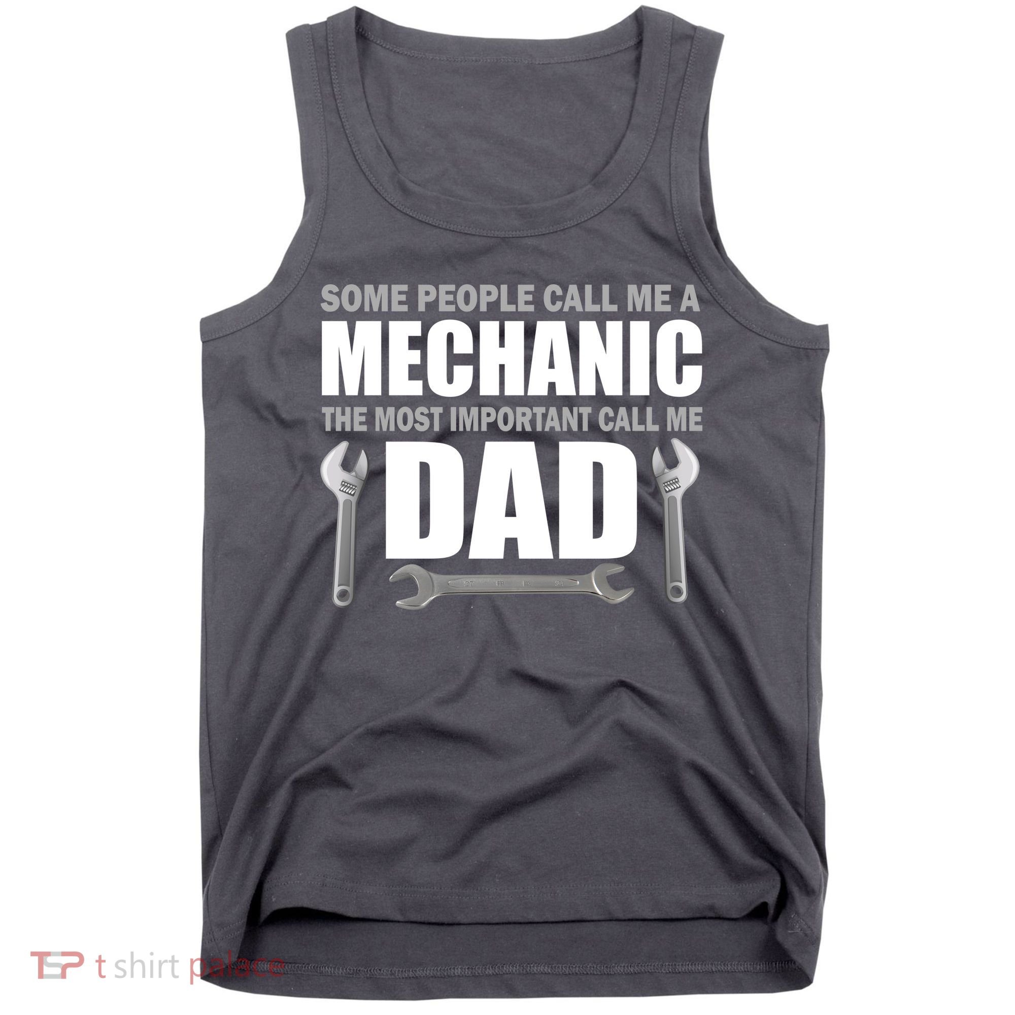 Funny Mechanic Dad Tank Top