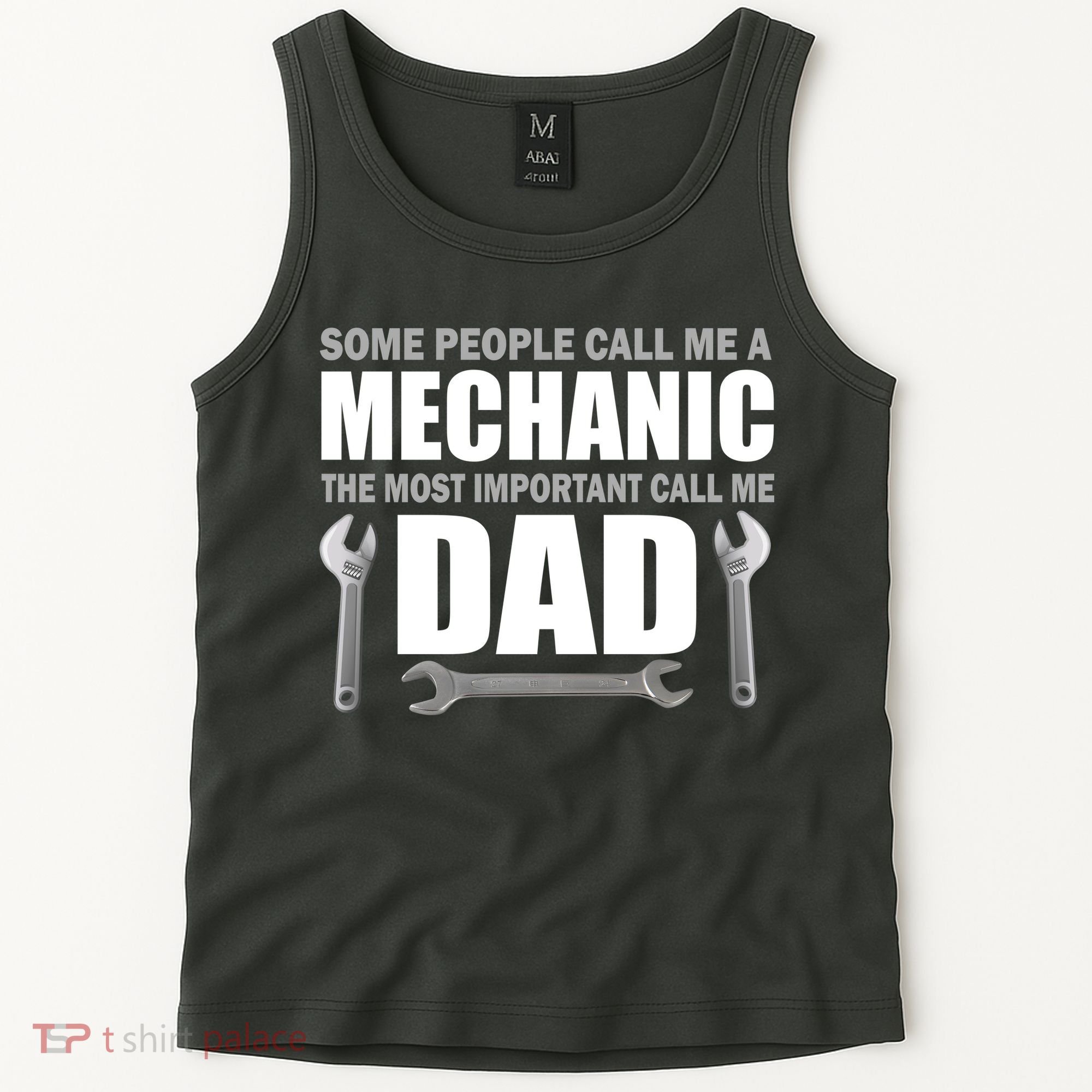Funny Mechanic Dad Tank Top