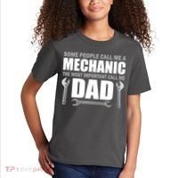 Funny Mechanic Dad Kids T-Shirt thumb 2