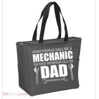 Funny Mechanic Dad Tote Bag thumb 2