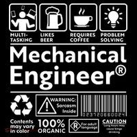 Funny Mechanical Engineer Label Bucket Hat thumb 4