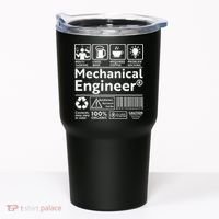 Funny Mechanical Engineer Label Tumbler thumb 0