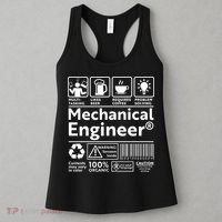 Funny Mechanical Engineer Label Women's Tank Top thumb 3