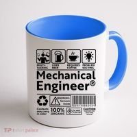 Funny Mechanical Engineer Label Coffee Mug thumb 1