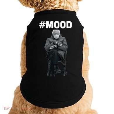 Funny Meme Mittens Bernie Sanders Mood Doggie Tank