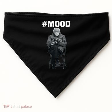 Funny Meme Mittens Bernie Sanders Mood USA-Made Doggie Bandana