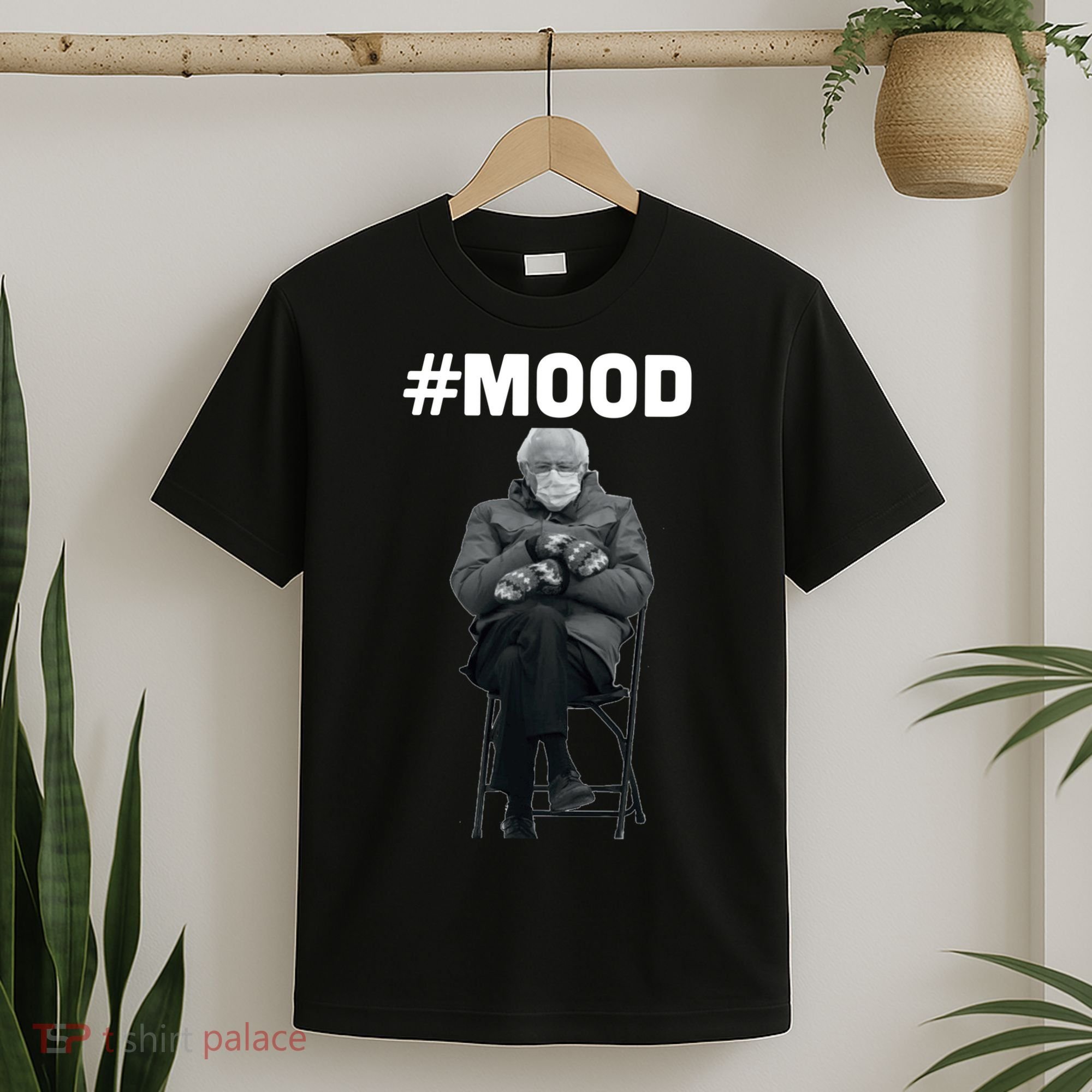 Funny Meme Mittens Bernie Sanders Mood T-Shirt