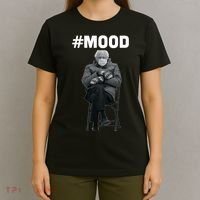 Funny Meme Mittens Bernie Sanders Mood T-Shirt thumb 4