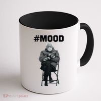 Funny Meme Mittens Bernie Sanders Mood Coffee Mug thumb 1