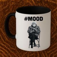 Funny Meme Mittens Bernie Sanders Mood Coffee Mug thumb 2