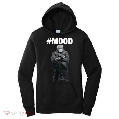 Funny Meme Mittens Bernie Sanders Mood Women's Hoodie