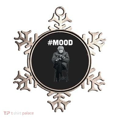 Funny Meme Mittens Bernie Sanders Mood Ornament