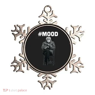 Funny Meme Mittens Bernie Sanders Mood Ornament