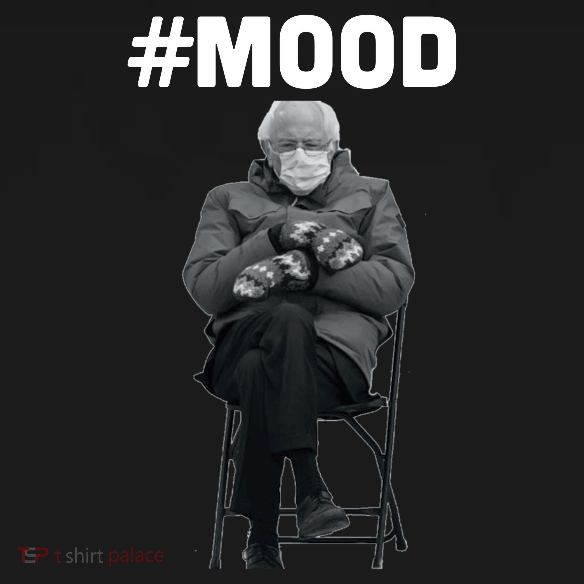 Funny Meme Mittens Bernie Sanders Mood Ornament