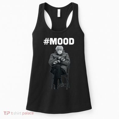Funny Meme Mittens Bernie Sanders Mood Women's Tank Top
