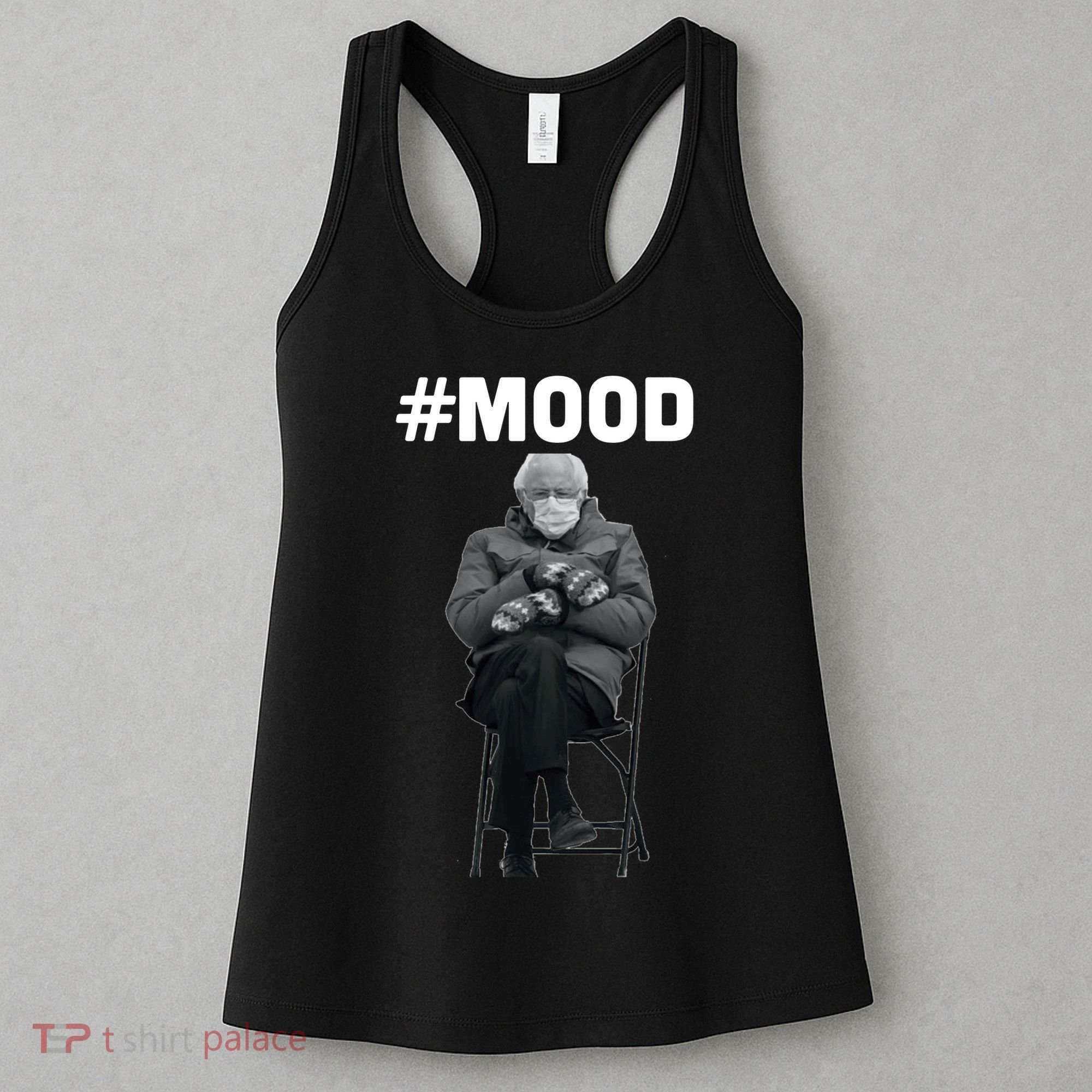 Funny Meme Mittens Bernie Sanders Mood Women's Tank Top