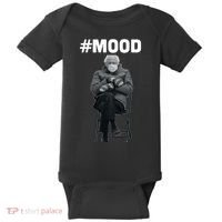 Funny Meme Mittens Bernie Sanders Mood Baby Bodysuit thumb 0