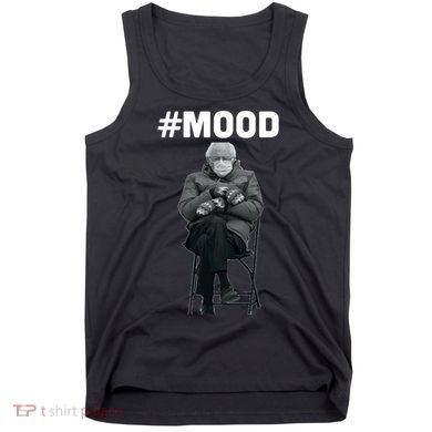 Funny Meme Mittens Bernie Sanders Mood Tank Top