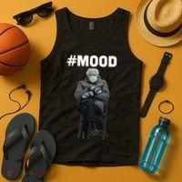 Funny Meme Mittens Bernie Sanders Mood Tank Top thumb 4