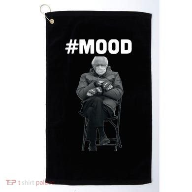 Funny Meme Mittens Bernie Sanders Mood Golf Towel