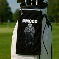 Funny Meme Mittens Bernie Sanders Mood Golf Towel thumb 2