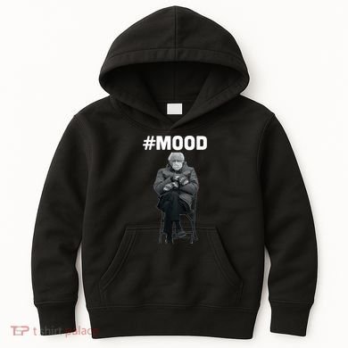 Funny Meme Mittens Bernie Sanders Mood Kids Hoodie