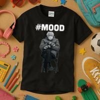 Funny Meme Mittens Bernie Sanders Mood Kids T-Shirt thumb 3