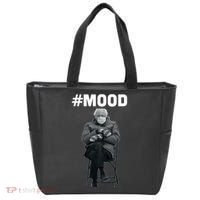 Funny Meme Mittens Bernie Sanders Mood Tote Bag thumb 0