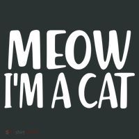 Funny Meow I'm A Cat Lazy Halloween Costume Mousepad thumb 1
