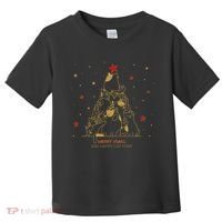 Funny Merry XMas and Happy Cat Year Christmas Tree Toddler T-Shirt thumb 0